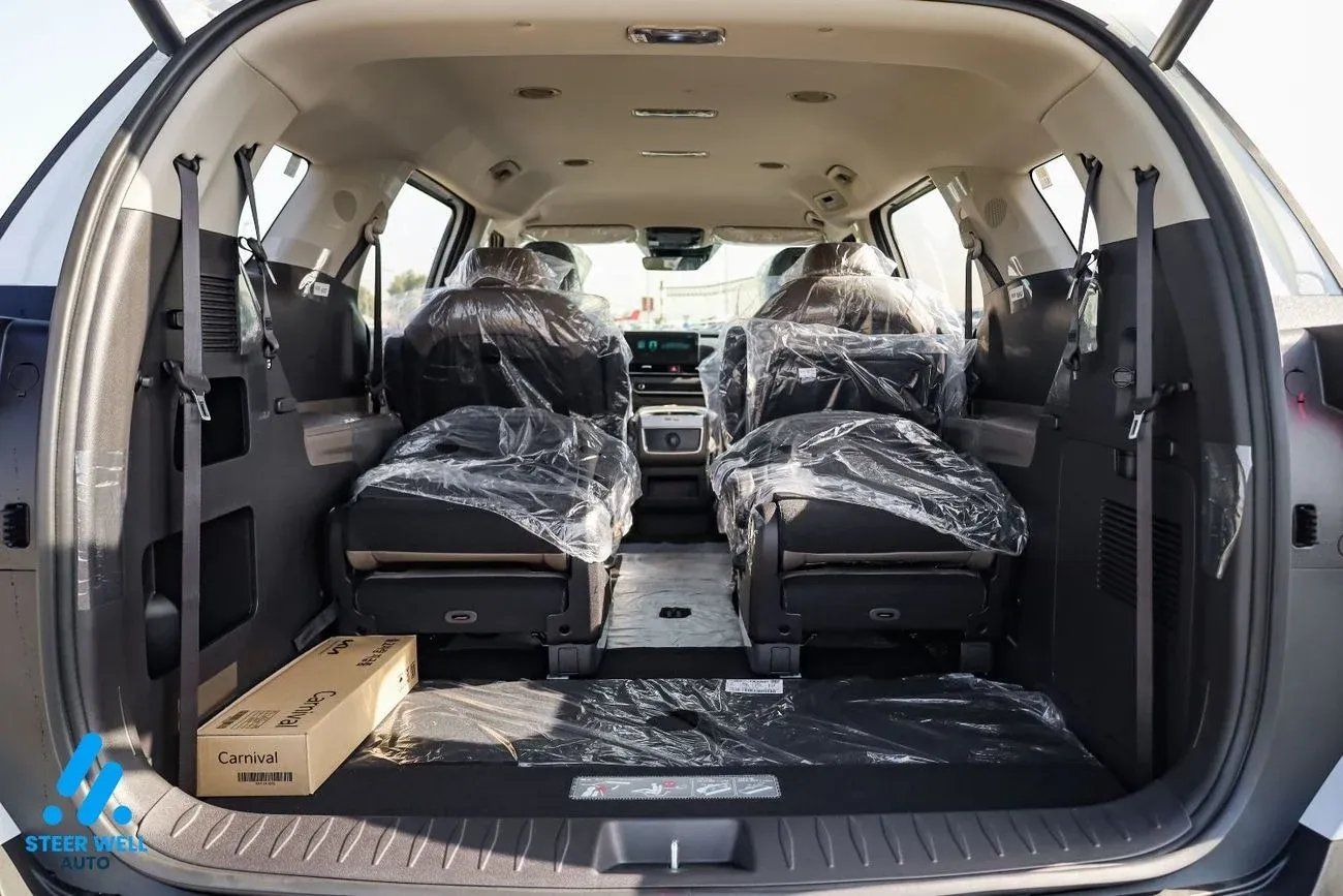 Kia Carnival 2025 | 8 Seater |3.5L | V6 Petrol | White | LHD|A/T