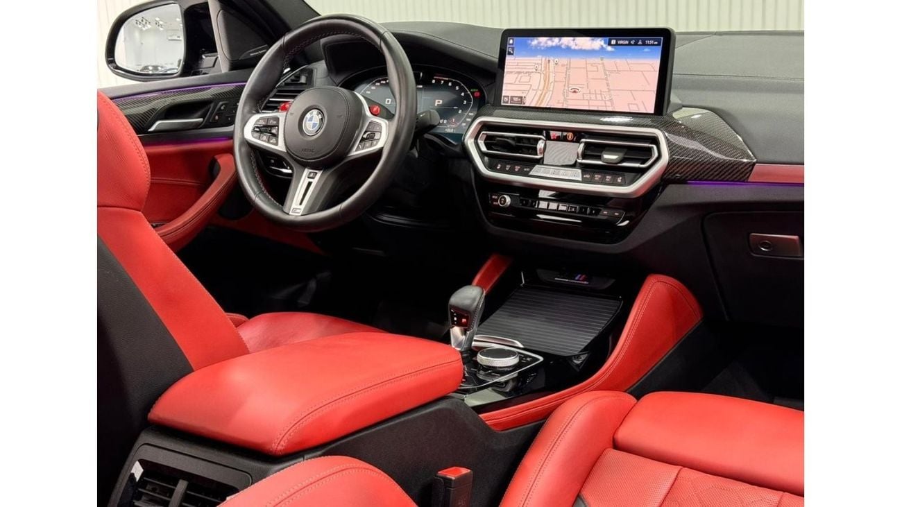 بي أم دبليو X4M 2022 BMW X4M Competition, March 2027 BMW Warranty + Service Pack, Full Options, Low Kms, GCC