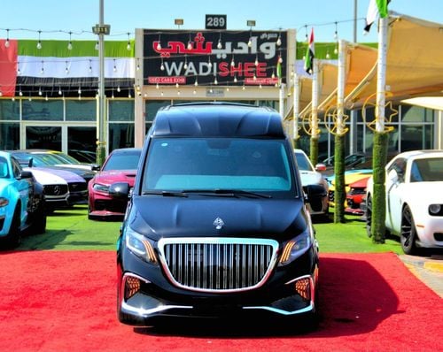 مرسيدس مايباخ V كلاس مايباخ 2025 مرسيدس VS680L مايباخ ايديشين | قمة الفخامة - 7 مقاعد VIP | جديدة كلياً