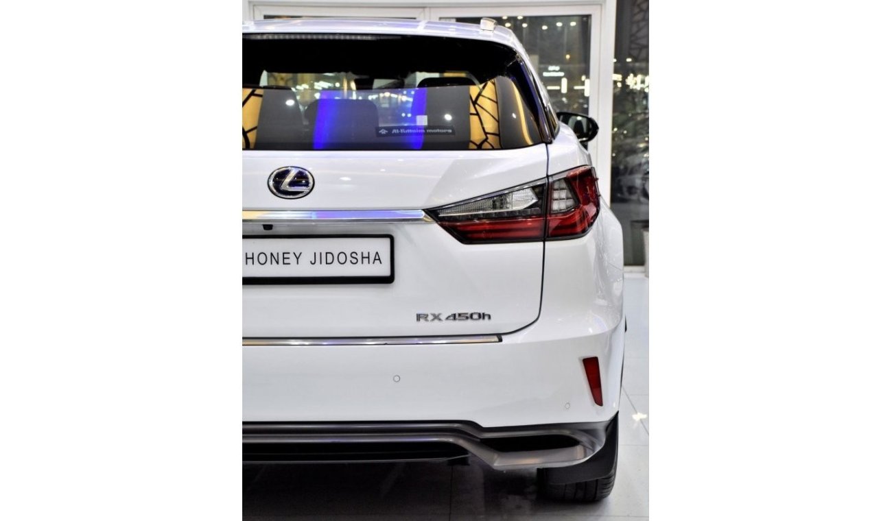 لكزس RX 450 EXCELLENT DEAL for our Lexus RX450 F-Sport HYBRID ( 2016 Model ) in White Color GCC Specs