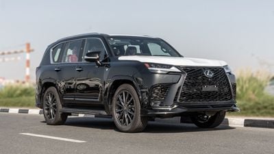 Lexus LX600 F-Sport 2026 Lexus LX600 F-Sport 3.5L Twin-Turbo AT Petrol (Black-Red)