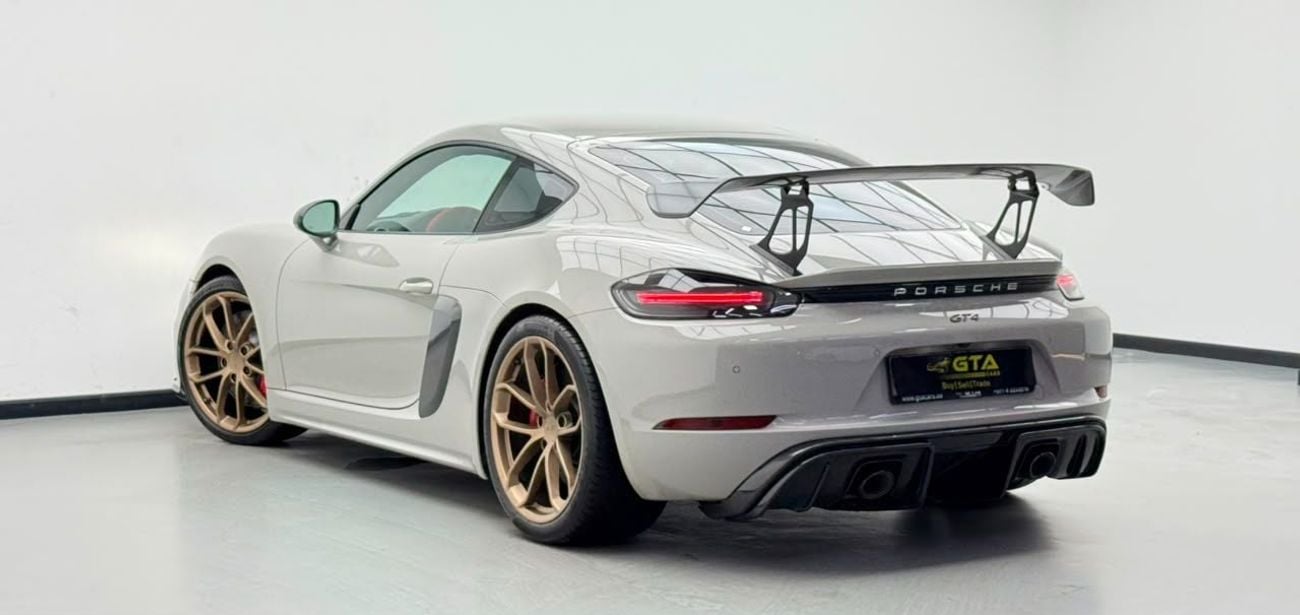 بورش كايمان GT4 2020 Porsche Cayman GT4, Warranty, Full Service History, Low Km, Excellent Condition, GCC