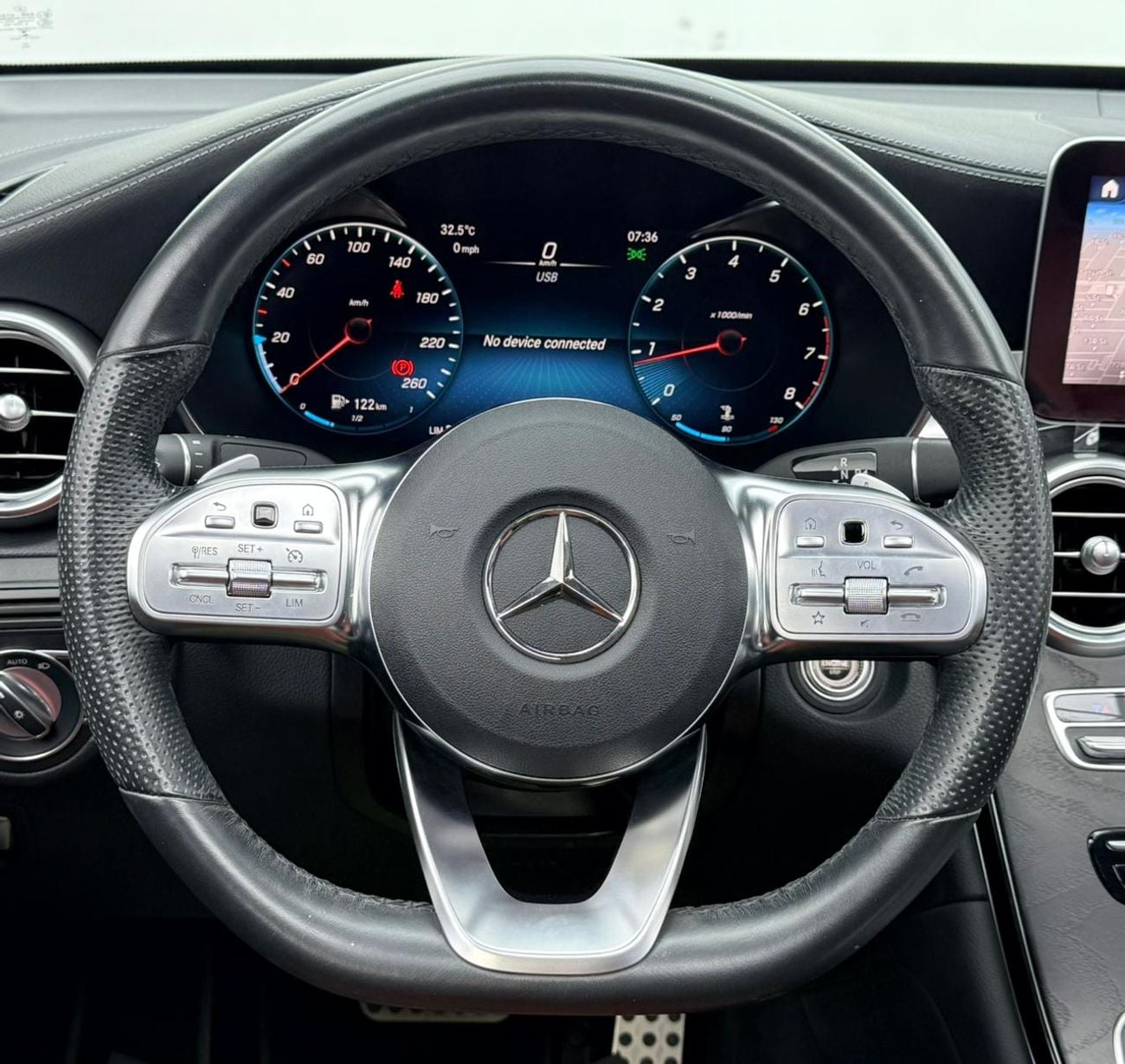 مرسيدس بنز GLC 200 2021 Mercedes Benz GLC200 Coupe, Warranty, Full Mercedes Service History, Low Km, GCC