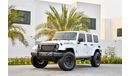 Jeep Wrangler Unlimited Rubicon - Ultimate off Road Vehicle - AED 2,134 Per Month - 0% DP