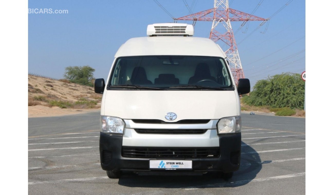 تويوتا هاياس 2018 | HIACE THERMO KING FREEZER MULTIPURPOSE VAN WITH GCC SPECS AND EXCELLENT CONDITION