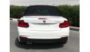 BMW 220i i Convertible Edition M  kit 2018 GCC