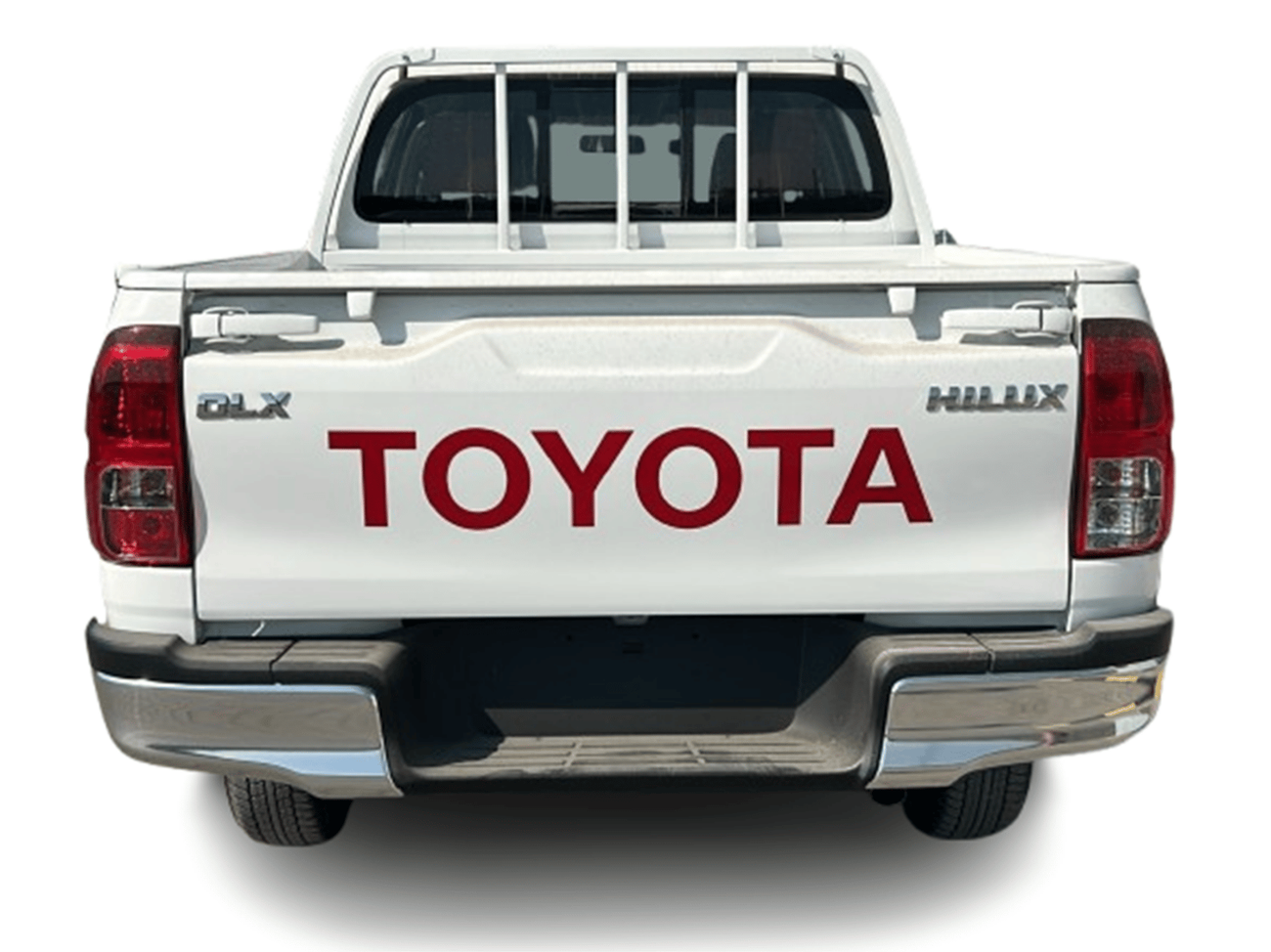 Toyota Hilux ECTOMA001 - 2025 Toyota Hilux Double Cab – DLXG - 2.4L Diesel Auto 4wd – White with Red  Interior
