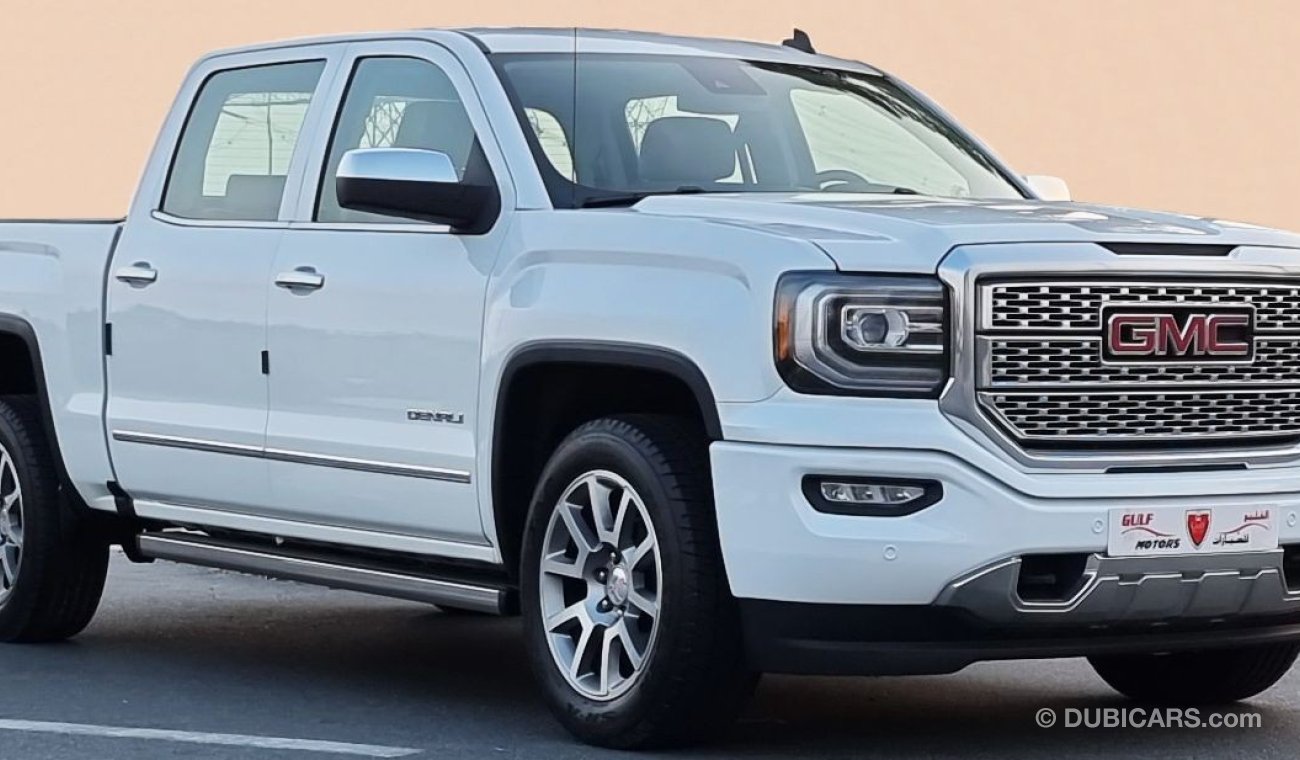 GMC Sierra DENALI-GCC-2017-V8 -EXCELLENT CONDITION-BANK FINANCE AVILABLE