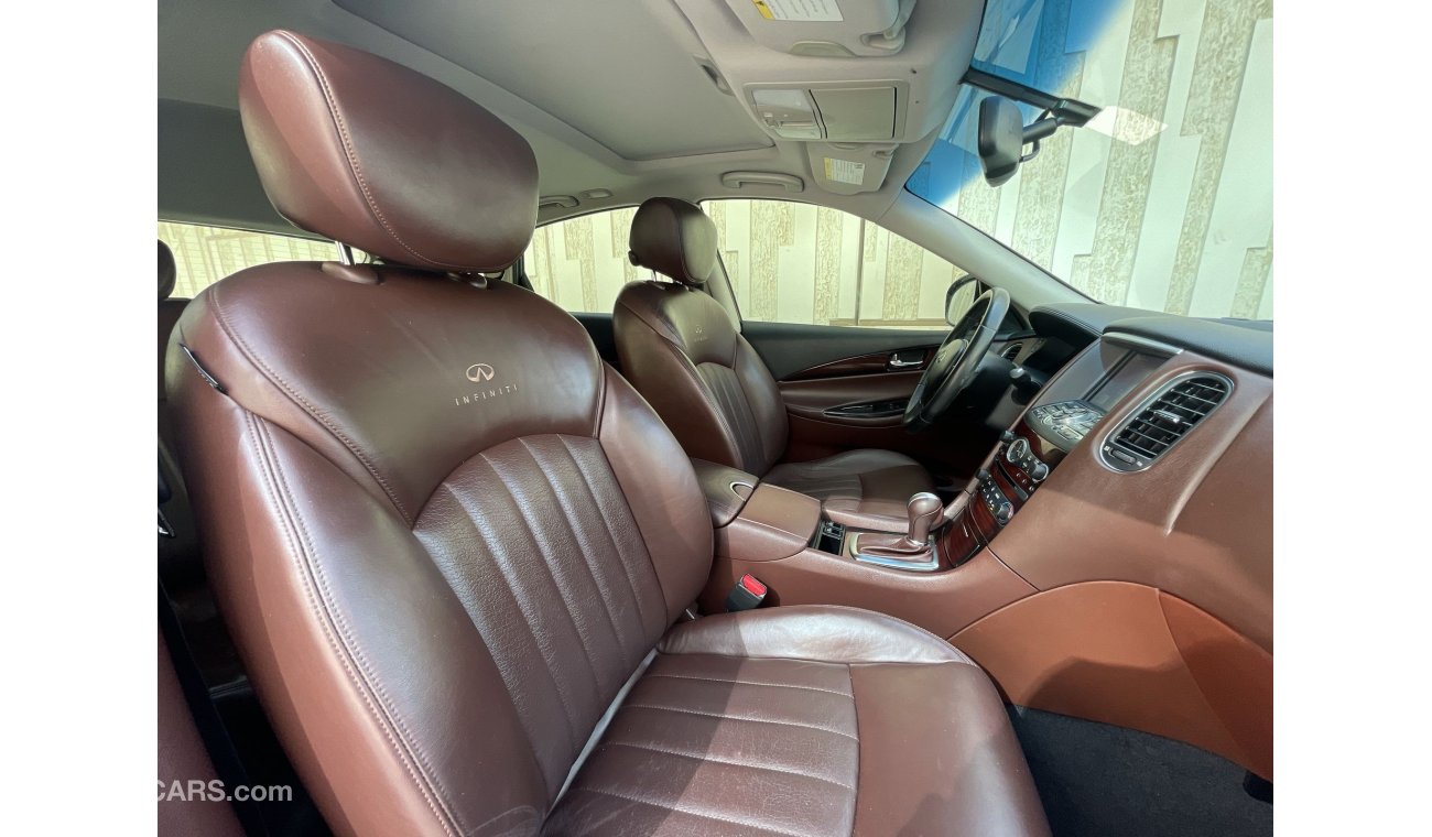 Infiniti QX50 3.7L | Luxe|  GCC | EXCELLENT CONDITION | FREE 2 YEAR WARRANTY | FREE REGISTRATION | 1 YEAR FREE INS