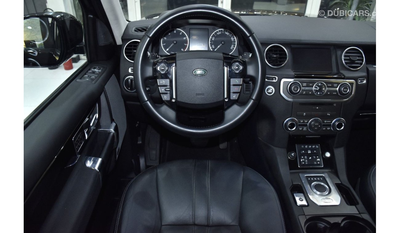 Land Rover Discovery EXCELLENT DEAL for our Land Rover LR4 SCV6 HSE ( 2015 Model ) in Black Color GCC Specs