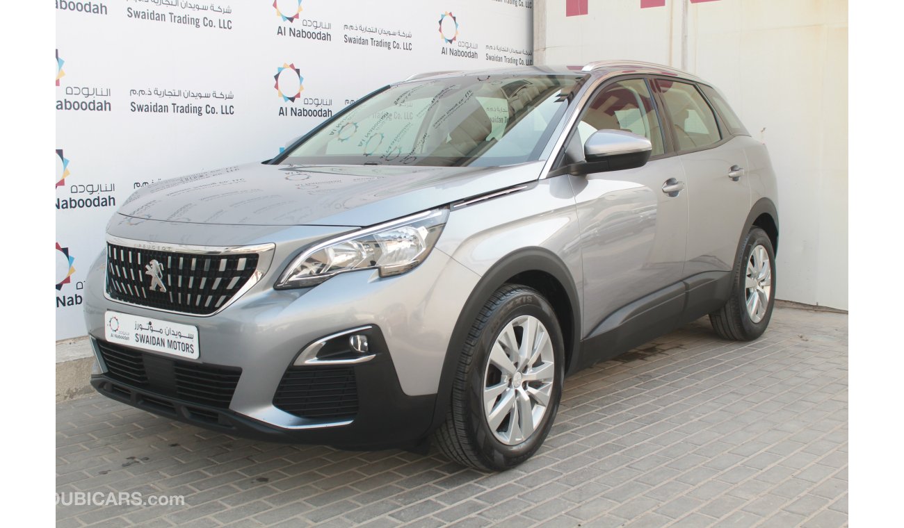 Peugeot 3008 1.6L TURBO ACTIVE 2018 GCC DEALER WARRANTY TILL 2022 / 100000 KM OPTIONAL SERVICE PLAN