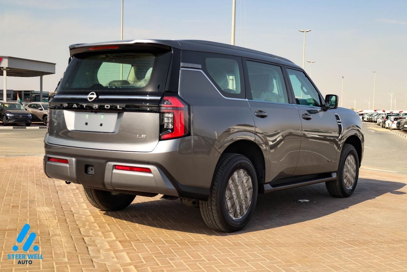 Nissan Patrol LE T2 3.5L V6 AWD 9AT 2026 | 8-Seater | Power Tailgate | 18” Alloy Wheels | Full Safety
