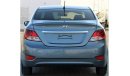 Hyundai Accent Hyundai Accent 2018 GCC in excellent condition without accidents, very clean from inside and outside