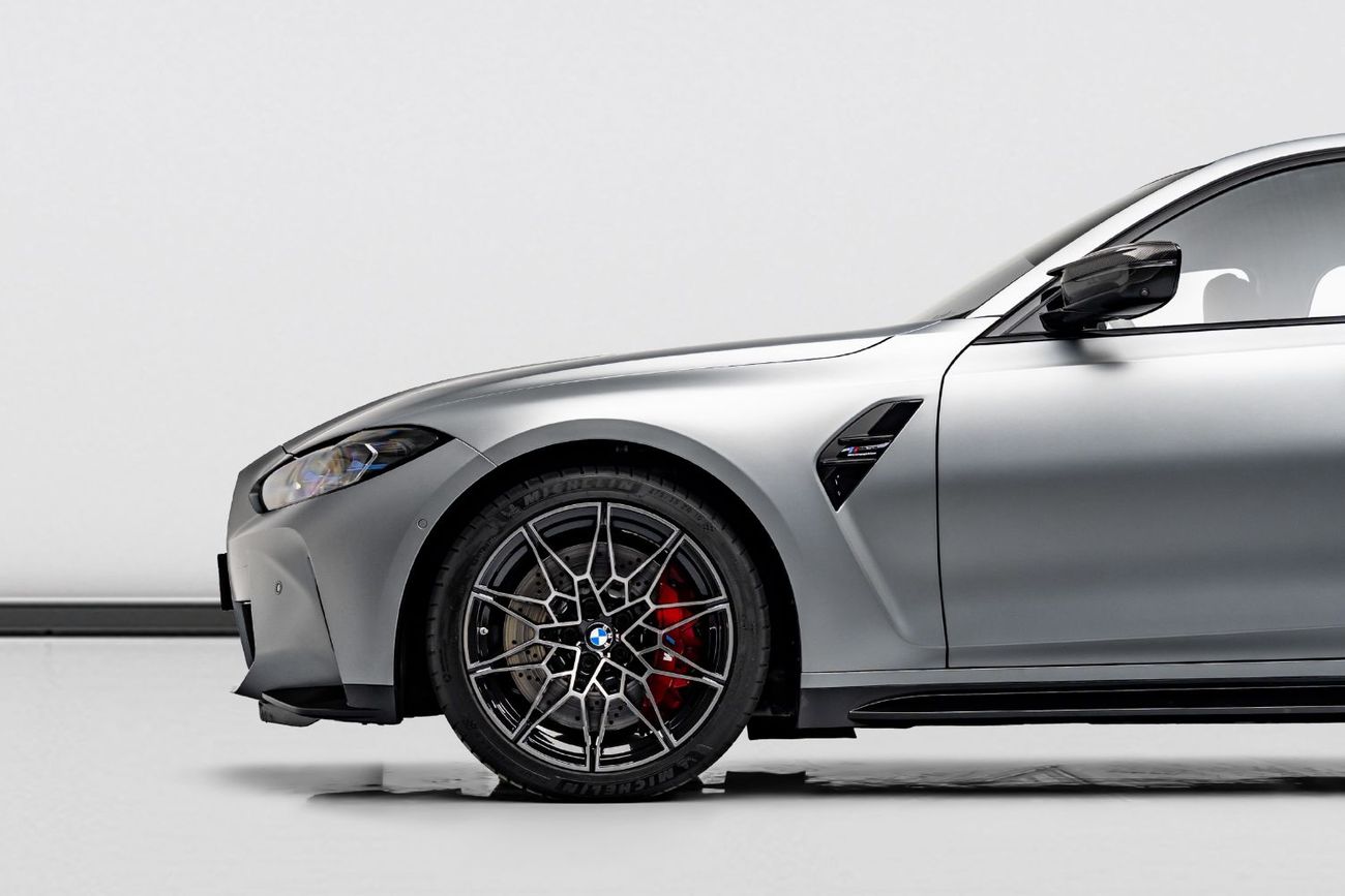 بي أم دبليو M3 2024 BMW M3 Competition, January 2028 BMW Warranty + Service Contract, Low KMs, GCC