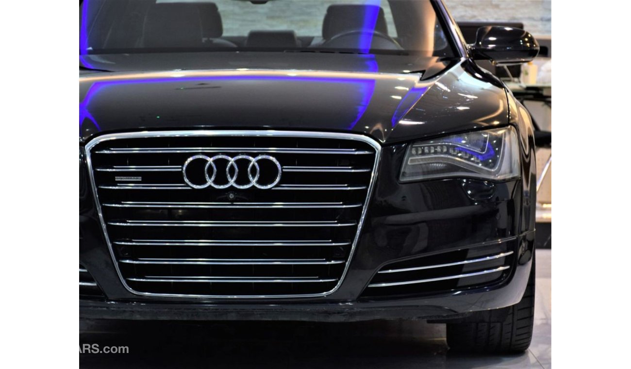 أودي A8 VERY LOW MILEAGE and in PERFECT CONDIITION Audi A8 L 3.0T QUATTRO 2013 Model!! in Black Color! GCC S