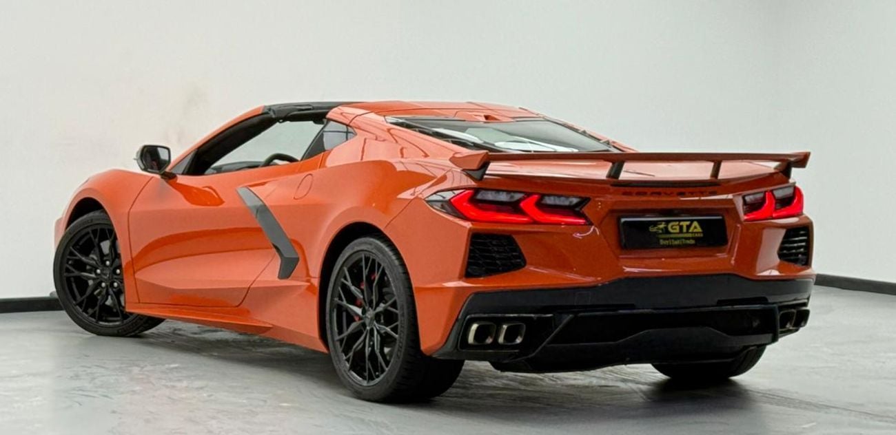 شيفروليه كورفت 2LT 6.2L (495 HP) Convertible 2025 Chevrolet Corvette Stingray ,Agency Warranty+Service Contract+Ser