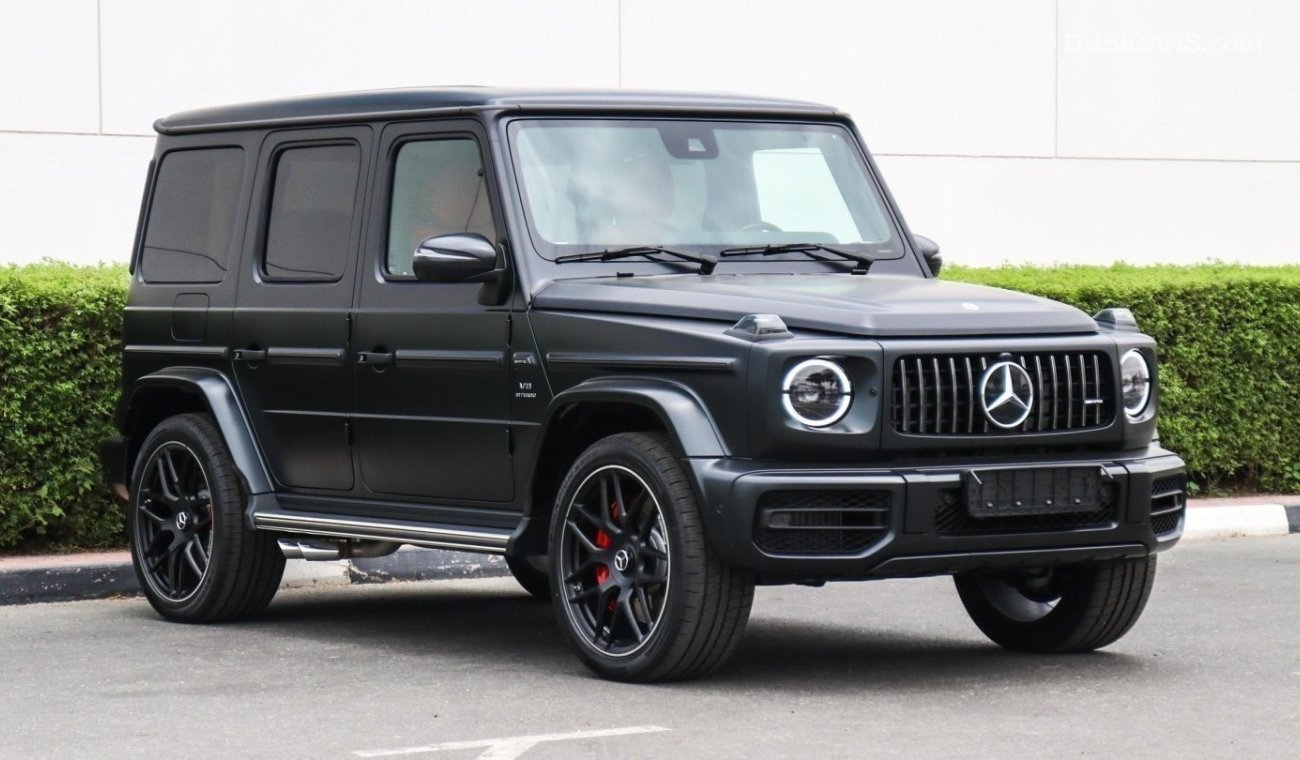 Mercedes-Benz G 63 AMG V8 BITURBO 2021 Black Matte Night Package Local Registration + 10%