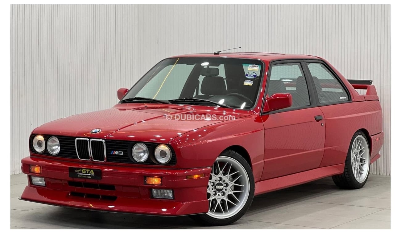 بي أم دبليو M3 1988 BMW E30 M3 DTM Homologation Special, Manual, Pristine Condition, Very Low Miles, Canadian Spec