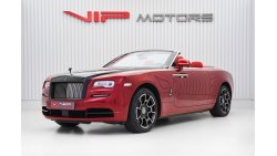 Rolls-Royce Dawn Black Badge ROLLS ROYCE DAWN BLACK BADGE, 2019, GCC, DEALER WARRANTY AND SERVICE CONTRACT