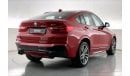 BMW X4 xDrive 35i M Sport| 1 year free warranty | Exclusive Eid offer