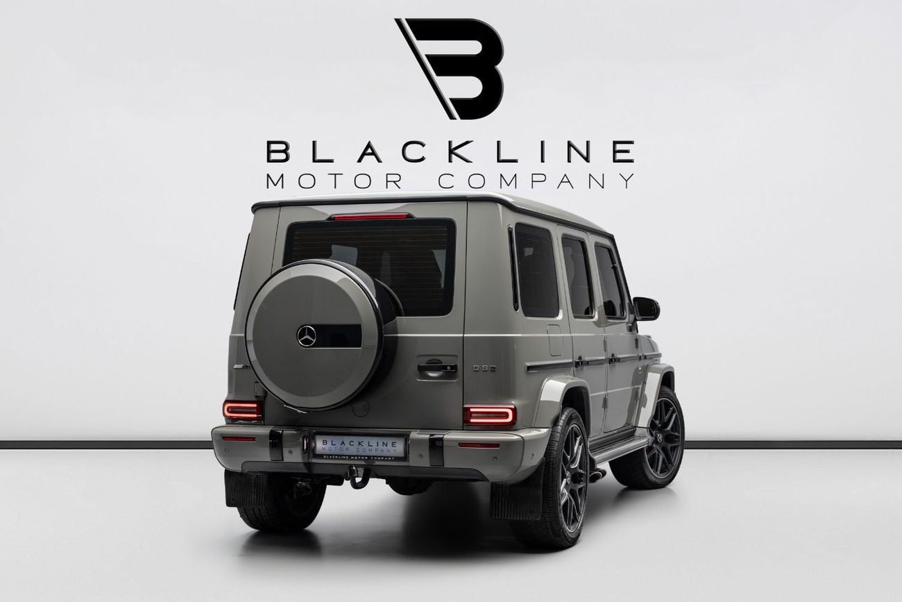 مرسيدس بنز G 63 AMG STD BUY NOW, PAY 2027 | THE BLACKLINE STANDARD | 2027 Mercedes Warranty, GCC