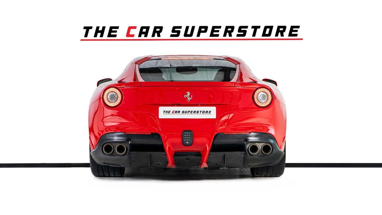 Ferrari F12 Berlinetta Std 6.3L High Specifications-Special Order-Daytona Style Seats-JBL Sound System