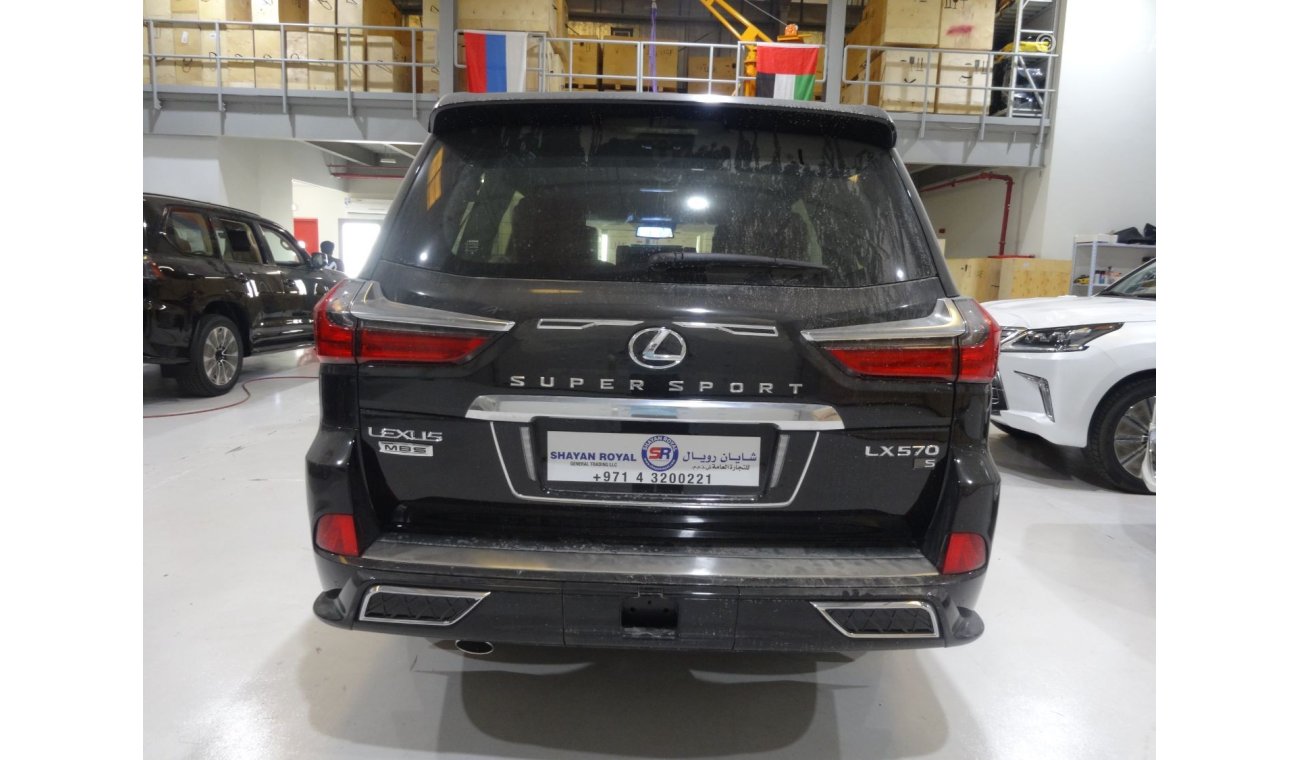 لكزس LX 570 Super Sport 5.7L MBS Autobiography VIP Massage Seat 2021MY ( Export Only)