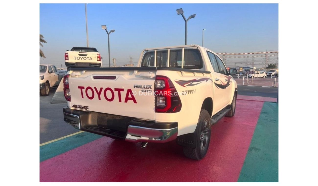 تويوتا هيلوكس T- Hilux 2.7 Petrol 4x4 A/T 2023 White color