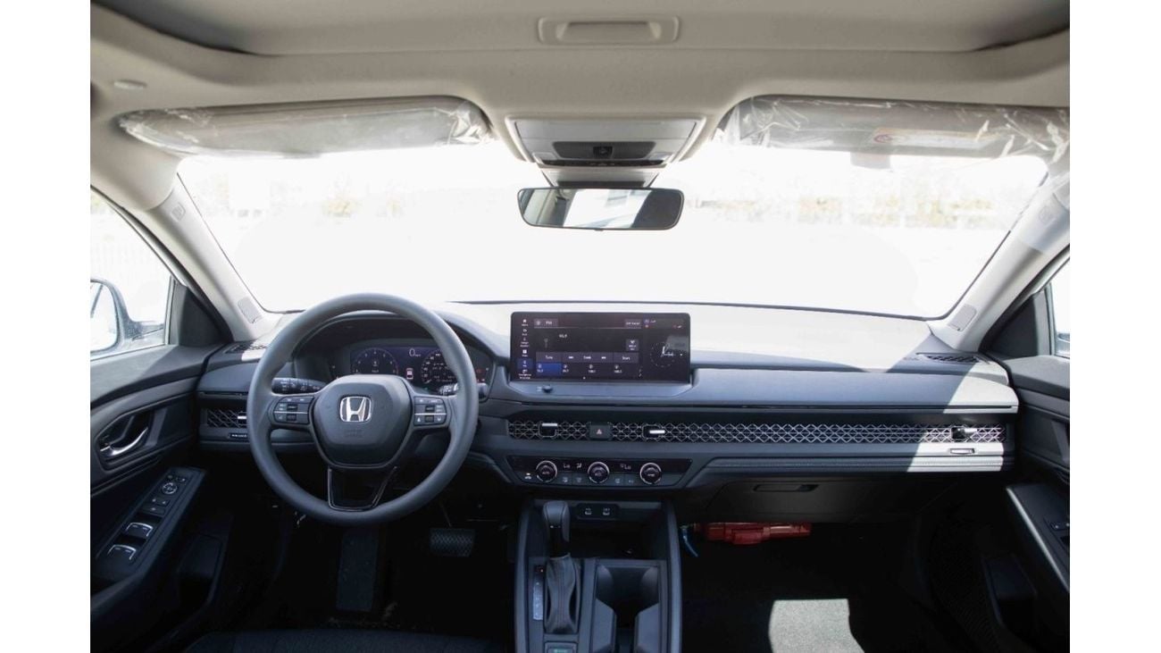 هوندا أكورد هوندا أكورد 2023 1.5T EX - فضي معدني من الداخل أسود
