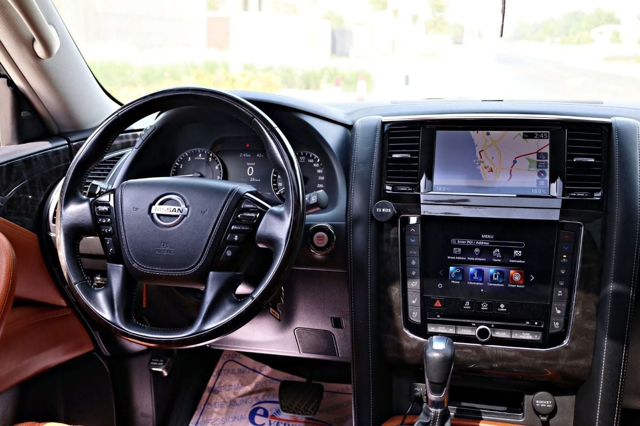 Nissan Patrol SE PLATINUM CITY Nissan petrol 2021 SE PLATINIUM