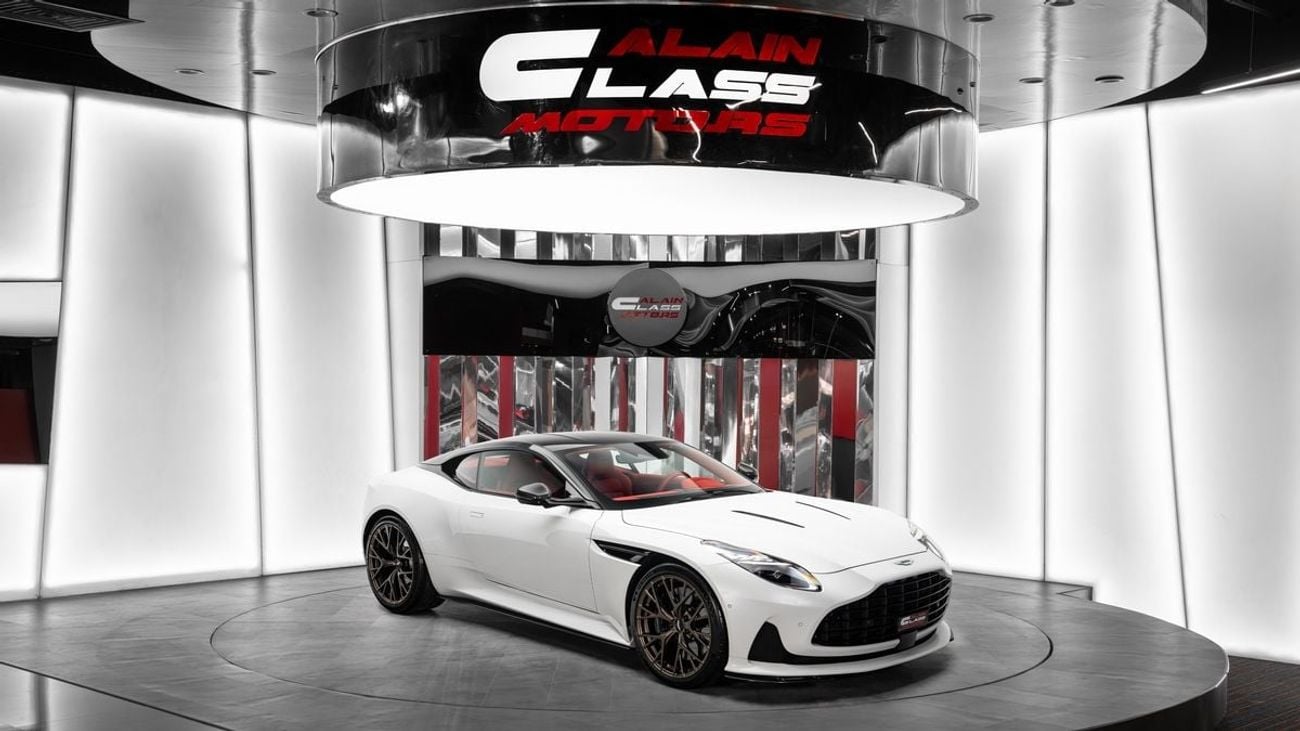 أستون مارتن DB12 - 2024 - GCC Specs - Under Warranty and Service Contract