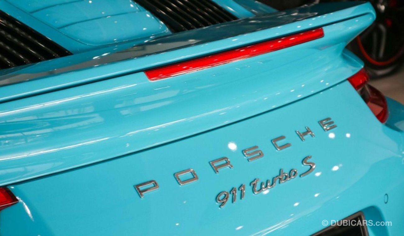 Porsche 911 Turbo S / GCC specifications / Warranty