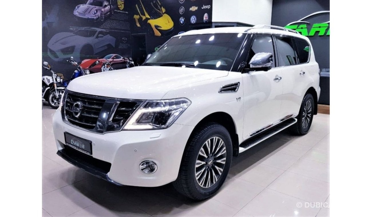 نيسان باترول NISSAN PATROL PLATINUM V8 2014 GCC IN IMMACULATE CONDITION FOR 109K AED