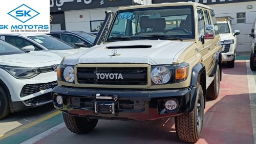 Toyota Land Cruiser Hard Top 4.5L DIESEL V8, M/T, DIFF LOCK, FULL OPTION (CODE # 67777)