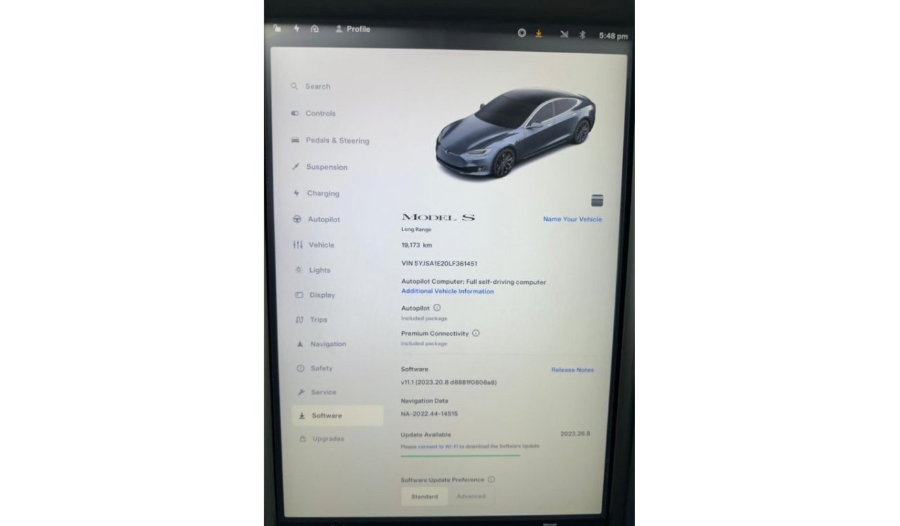 تيسلا Model S P100D طويل المدى