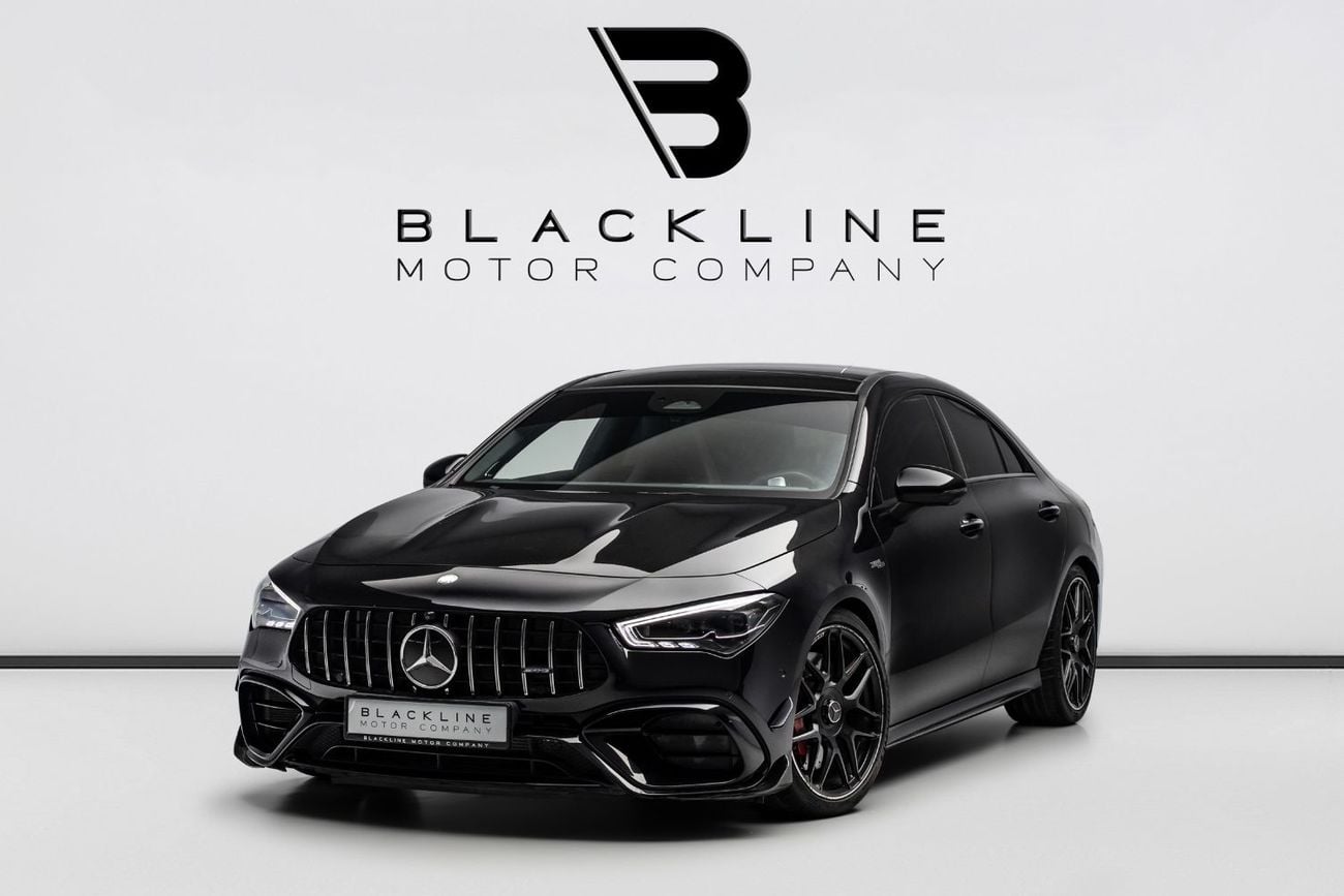 Mercedes Benz CLA 45 AMG S BACK TO DUBAI | BACK IN MOTION | 2028 Mercedes Warranty + Service Contract, GCC