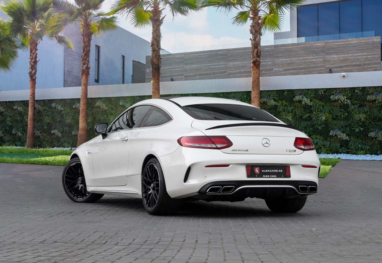مرسيدس بنز C 63 AMG Std | 3,721 P.M  | 0% Downpayment | Well Maintained!