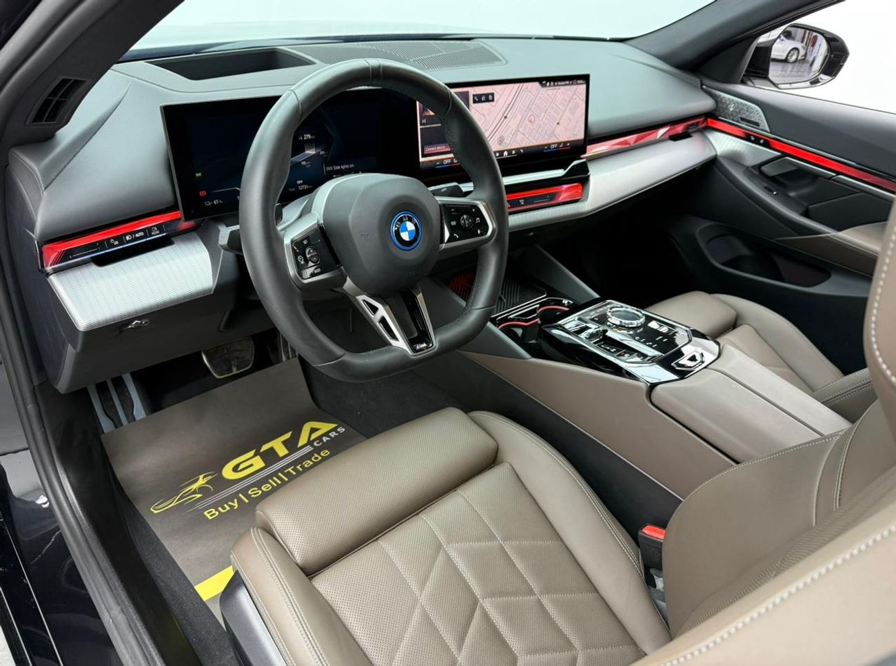 BMW i5 2024 BMW i5 eDrive40 M Sport Pro,Arabian Gulf Warranty ,Full Service History ,Excellent Condition , 