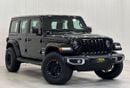 Jeep Wrangler 2023 Jeep Wrangler Unlimited Sahara, January 2028 Jeep Warranty, Full Jeep Service History, GCC