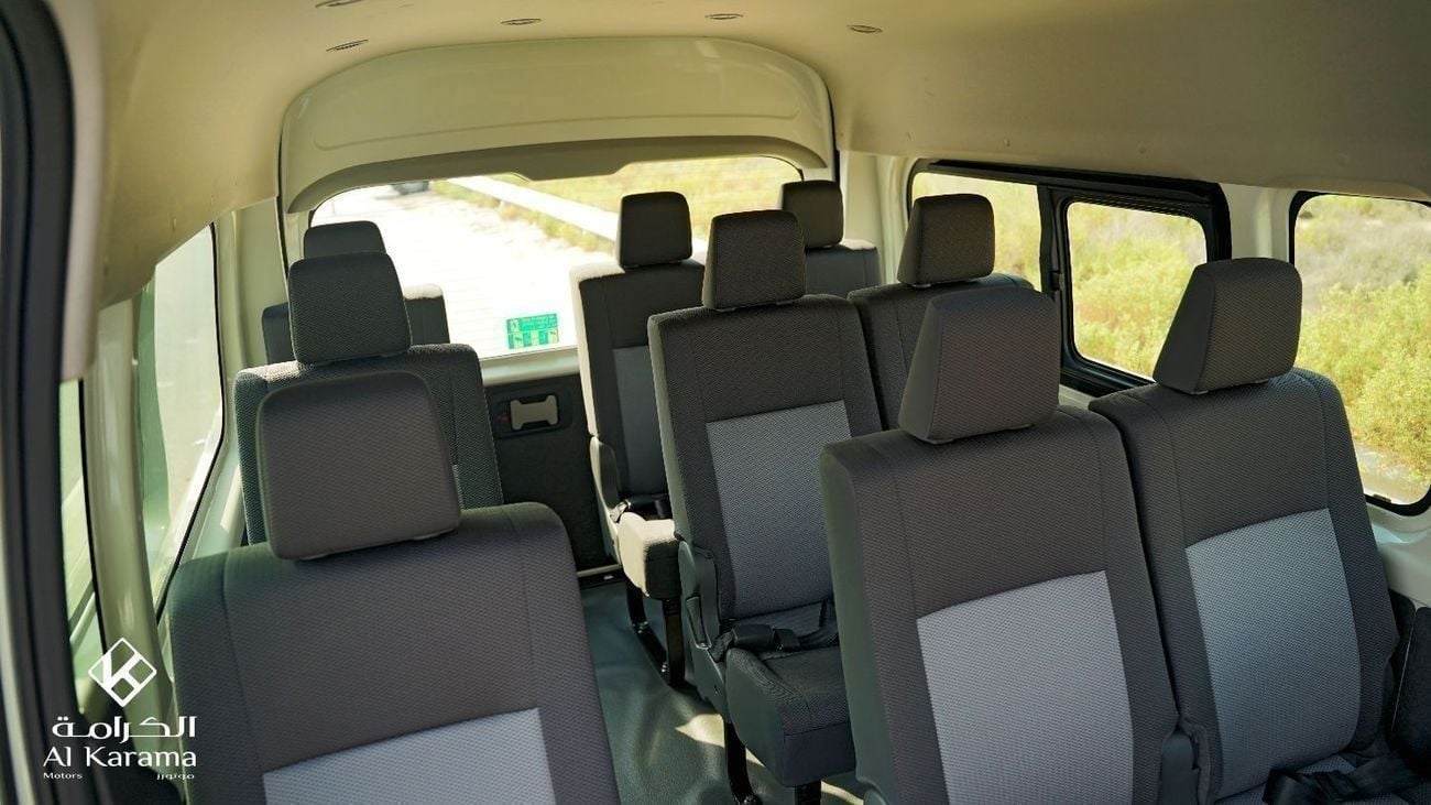 Toyota Hiace 2.8L High Roof | 13-Seater | with Sunroof | Manual |  Diesel | 3 Door | 2026