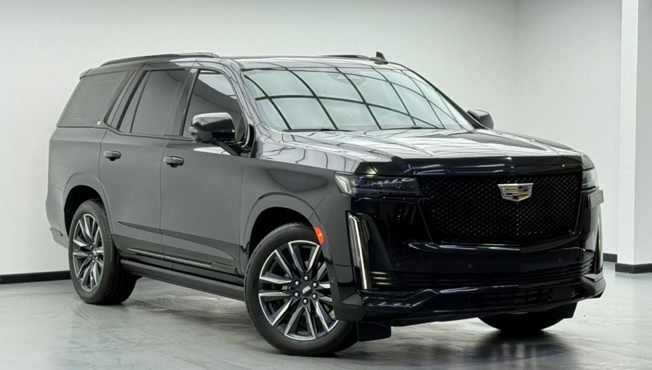 Cadillac Escalade Sport 6.2L 4WD 2023 Cadillac Escalade Sport, 2027 Cadillac Warranty + Service Pack, Low Km, Fully Lo
