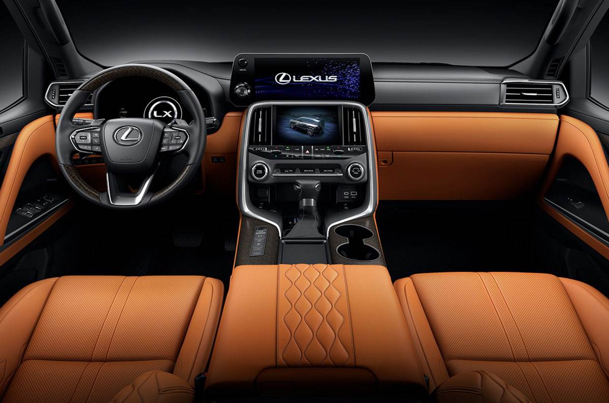 Lexus LX600 interior - Cockpit