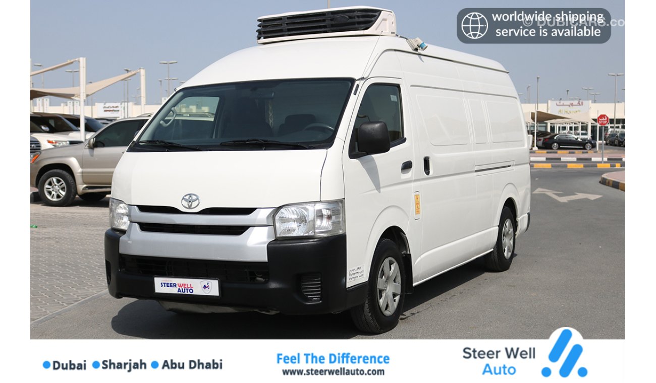 تويوتا هاياس HI ROOF FREEZER VAN WITH GCC SPECS 2014