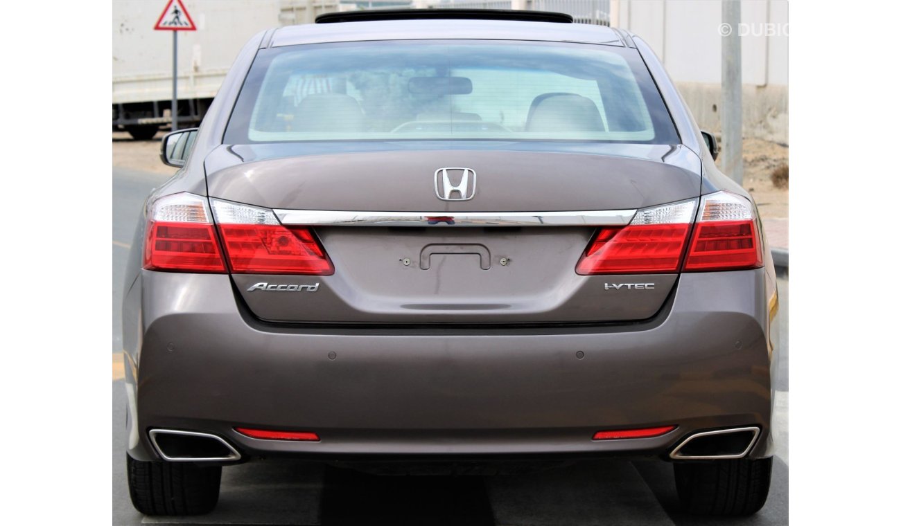 Honda Accord Honda Accord 2016 GCC agency condition without accidents without paint only There is one piece full 