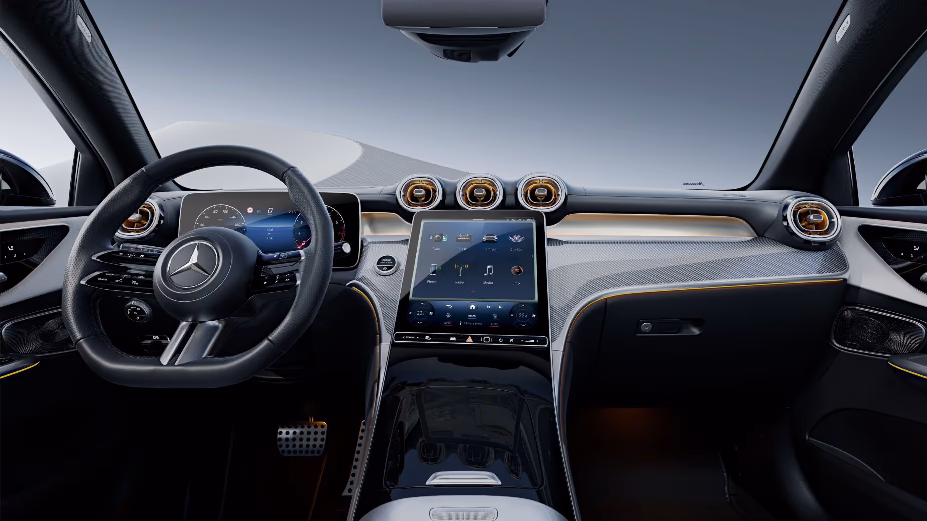 Mercedes-Benz GLC 43 AMG interior - Cockpit