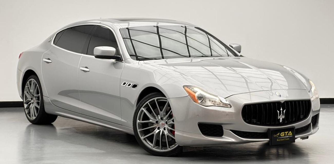 Maserati Quattroporte GTS 3.8L 2016 Maserati Quattroporte GTS, July/2026 Warranty, Full Service History, Excellent Conditi