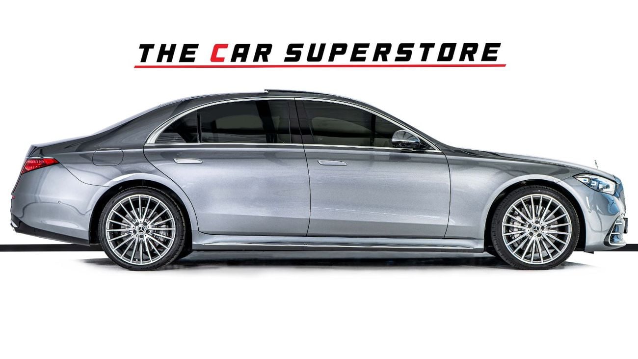 Mercedes-Benz S 550  S500 L 4 Matic-Low Mileage-Full Options-Premium Metallic Exclusive Paint