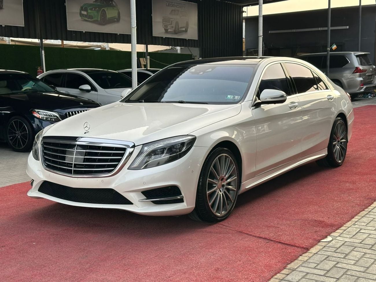 مرسيدس بنز S 550 V8 - 4.7L