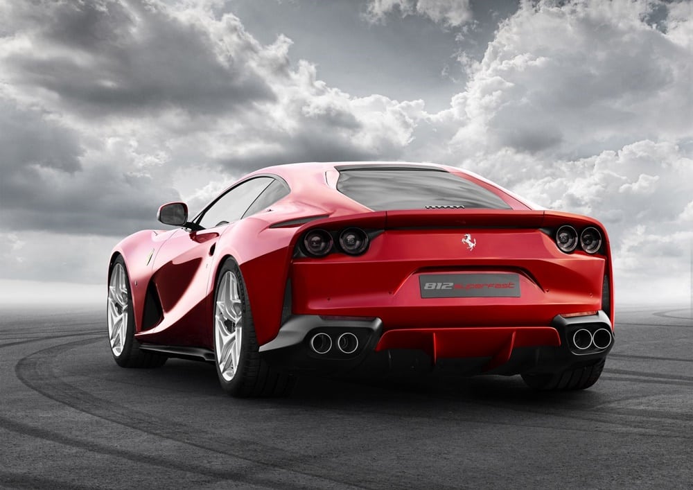 فيراري F12 exterior - Rear Right Angled