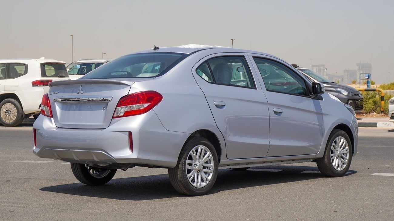 Mitsubishi Attrage Brand New Mitsubishi Attrage 2025 Export 1.2L 2WD Petrol|Silver/Grey|ATTRAGE-HL-25|